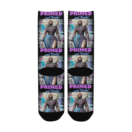 Primed and Ready Socks Custom Socks for Women