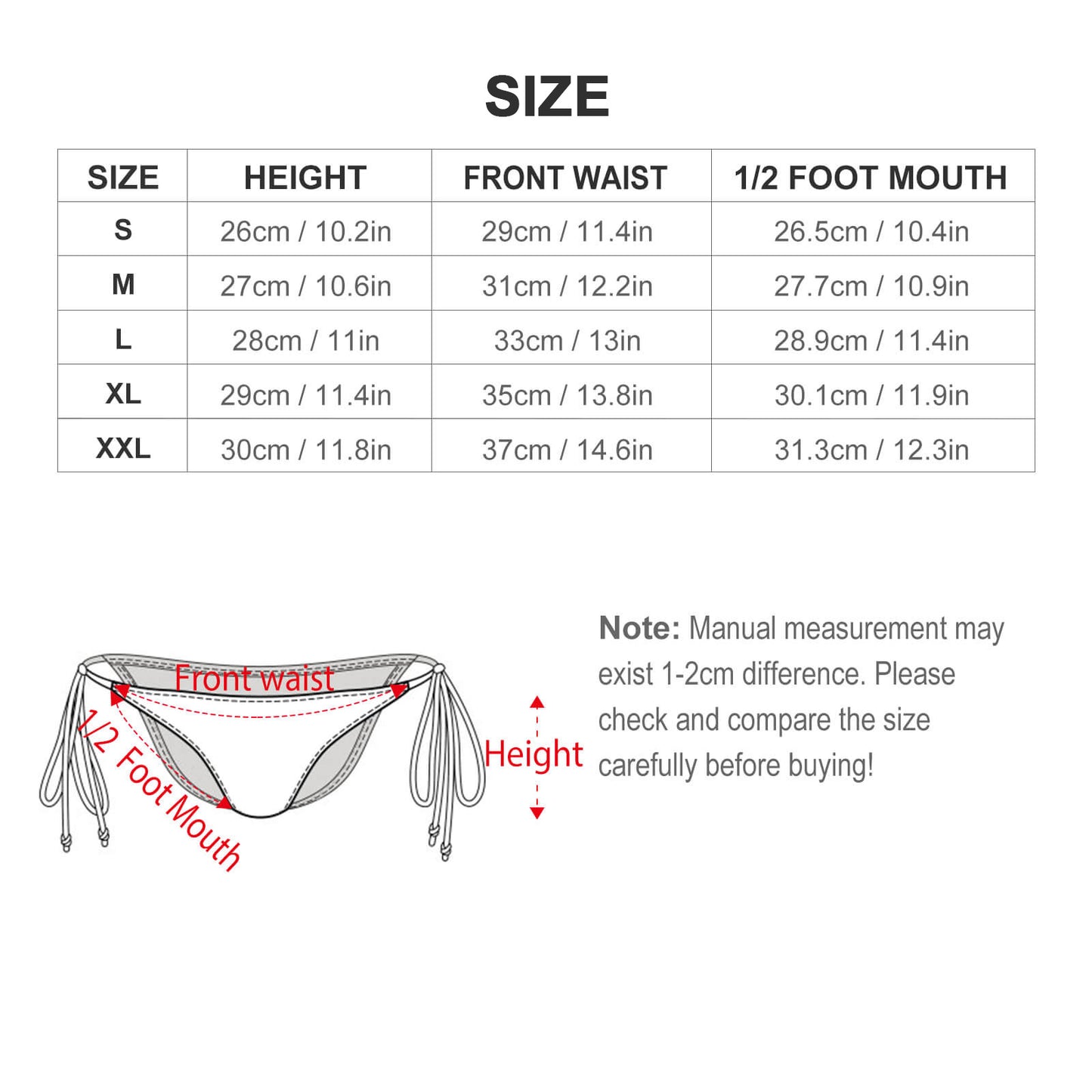 Women's Bikini Bottom D14 (All-Over Printing)
