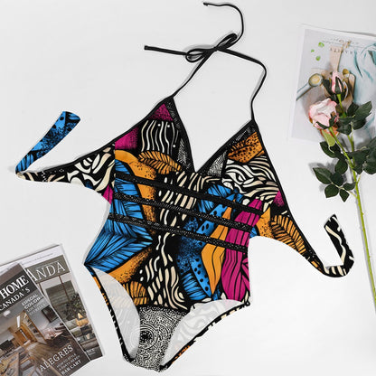 Plus size bikini swimsuit