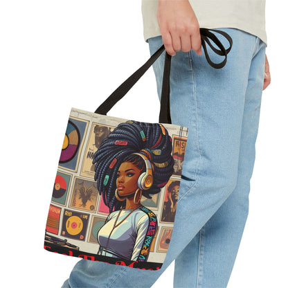 Feel The Music Tote Bag (AOP) #FM1