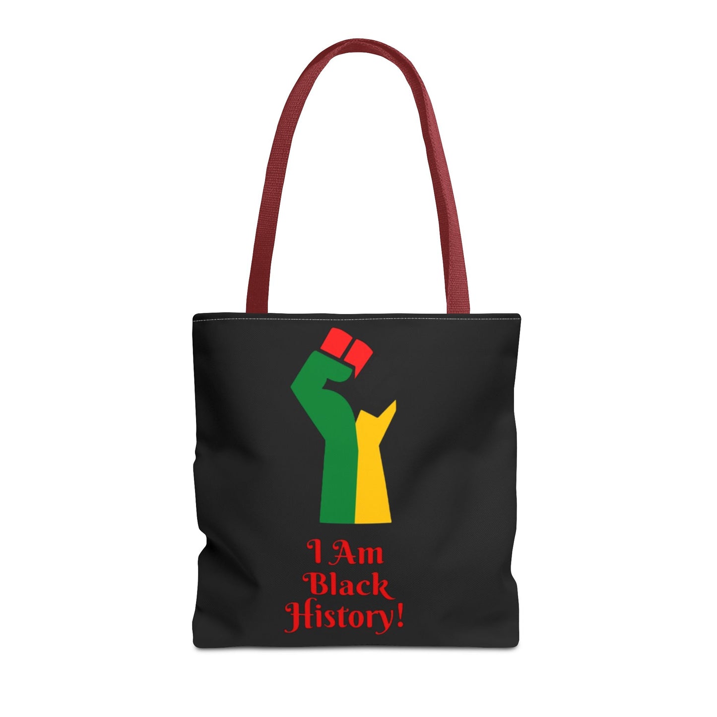 Empowering Black History Tote Bag - "I Am Black History!"
