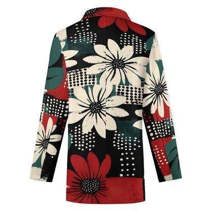 Women's Casual Suit All Over Print Women's Blazer