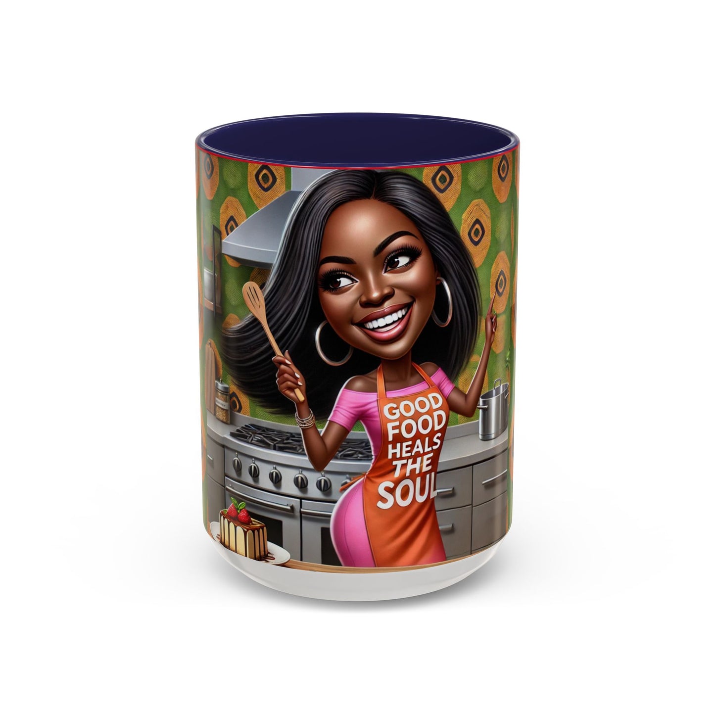 Soulful Bites and Kitchen Delights Accent Coffee Mug (11, 15oz) #SBKD1