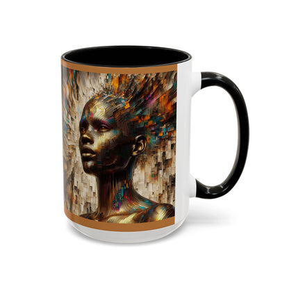 Afrocentric Accent Coffee Mug (11, 15oz) #AACM3
