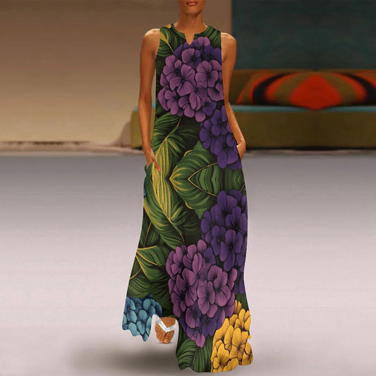 Long dress Sleeveless Long Dress (GQ)