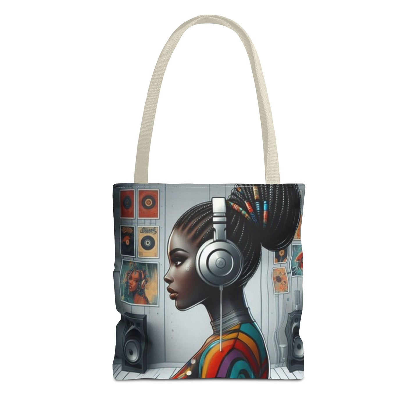 Feel The Music Tote Bag (AOP) #FM4