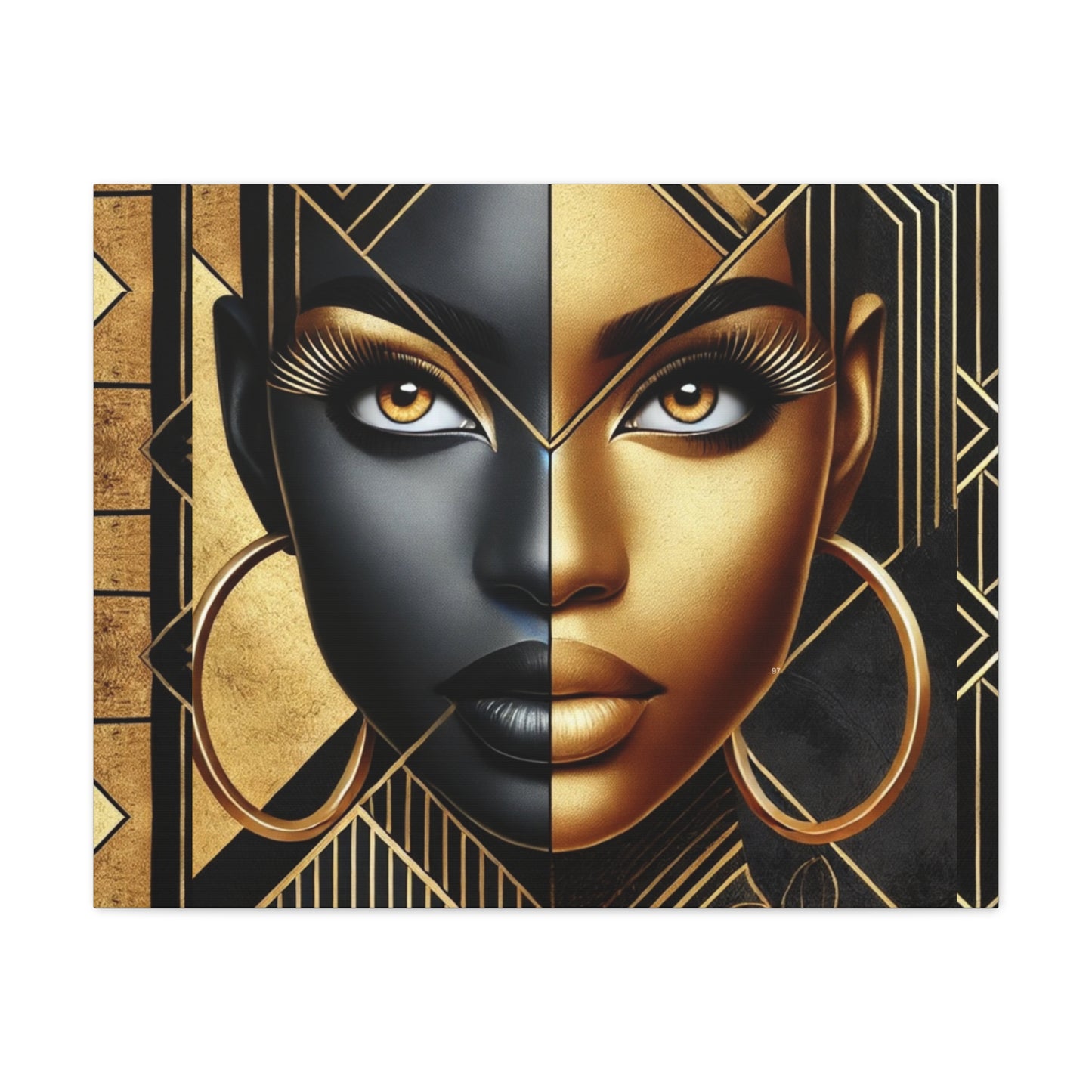 Amber Radiance Matte Canvas, Stretched, 1.25" #AR1