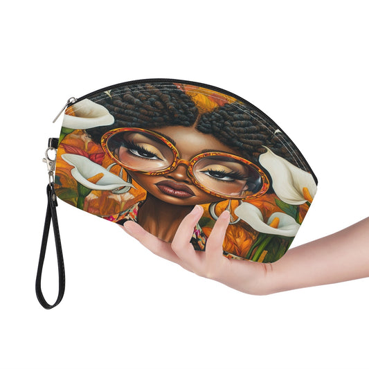 Curved cosmetic Bag