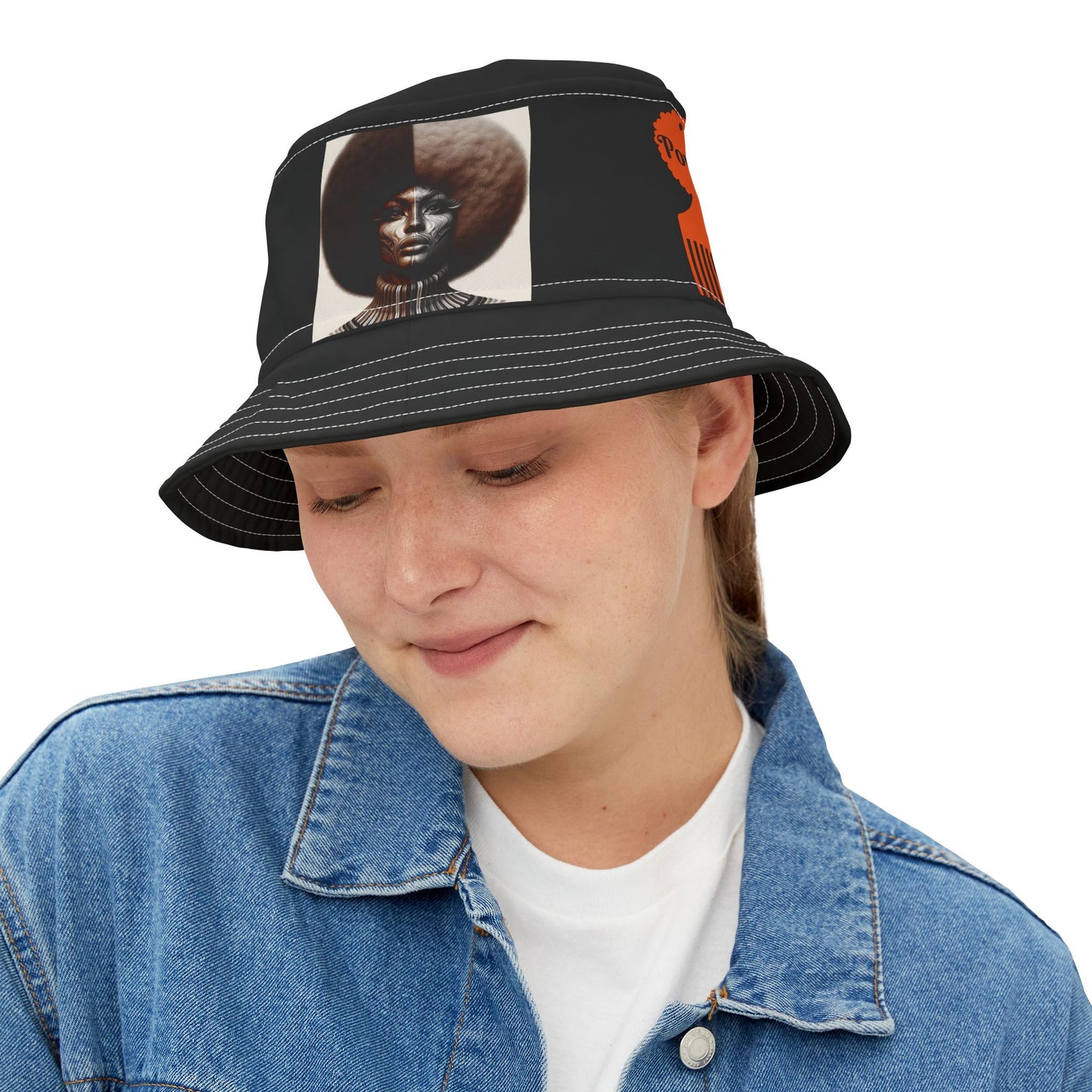 Afro Power Bucket Hat (AOP) #AP11