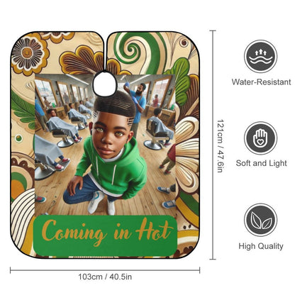 Coming In Hot Children's Barber Apron