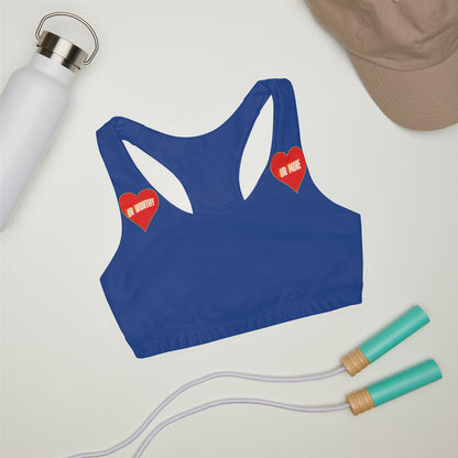 UR Worthy-UR More Girls' Double Lined Seamless Sports Bra (AOP) #15