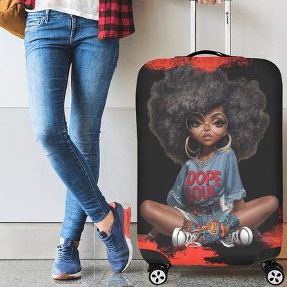 Dope Soul Luggage Cover/Large 26"-28" Luggage Cover/Large 26"-28"