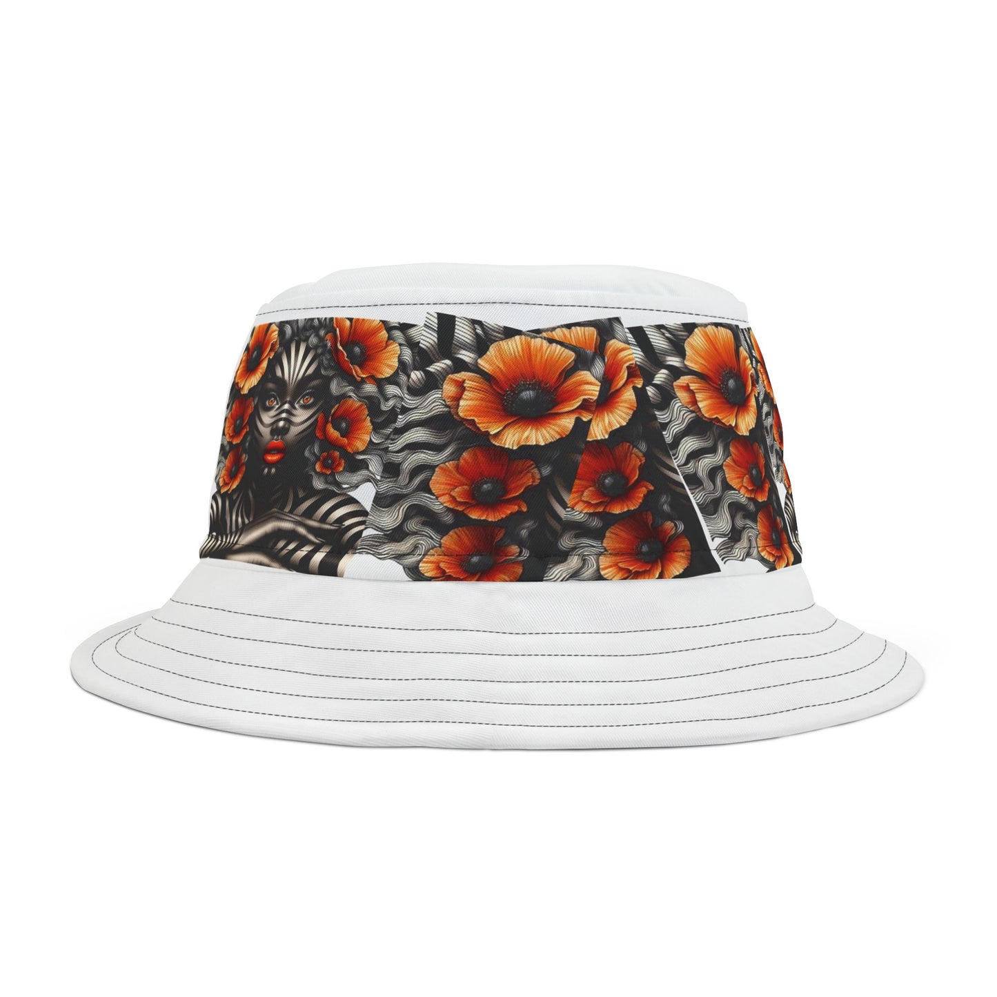 Zebra Fantasy Bucket Hat (AOP) #ZF19