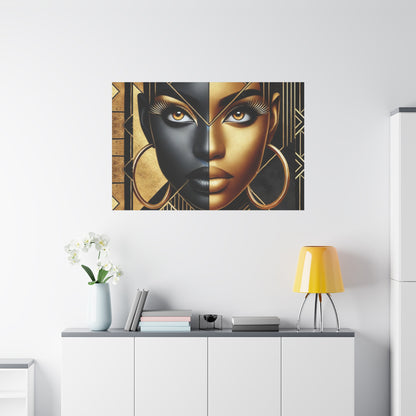 Amber Radiance Matte Canvas, Stretched, 1.25" #AR1