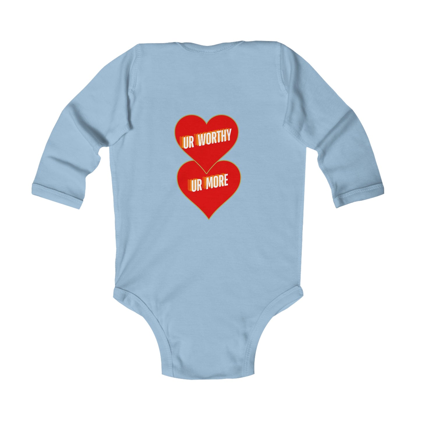 Wear Your Crown Infant Long Sleeve Bodysuit #15IU