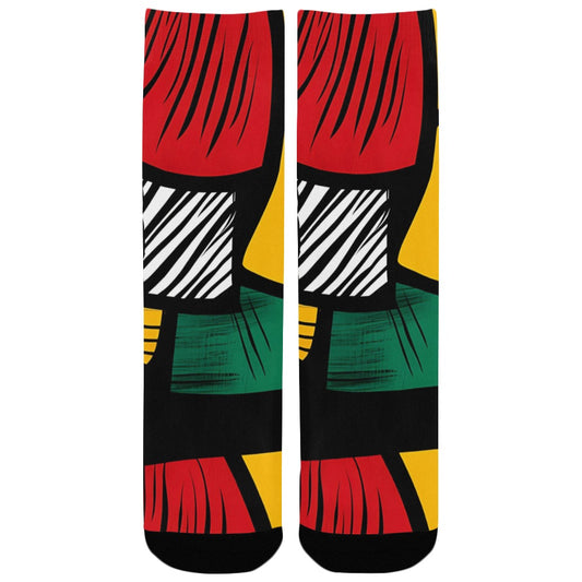 Geometric Pattern Socks for Men Custom Socks for Kids