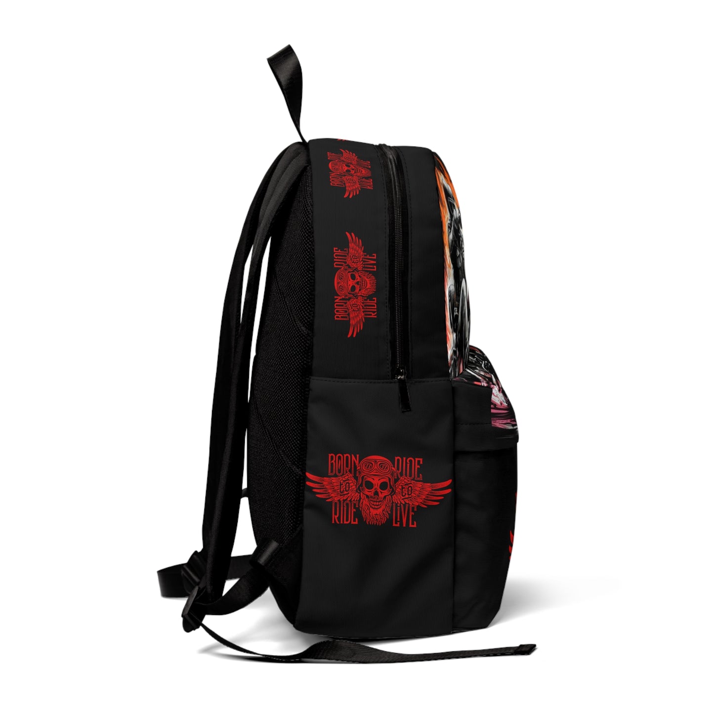 Born To Ride Unisex Classic Backpack #13M