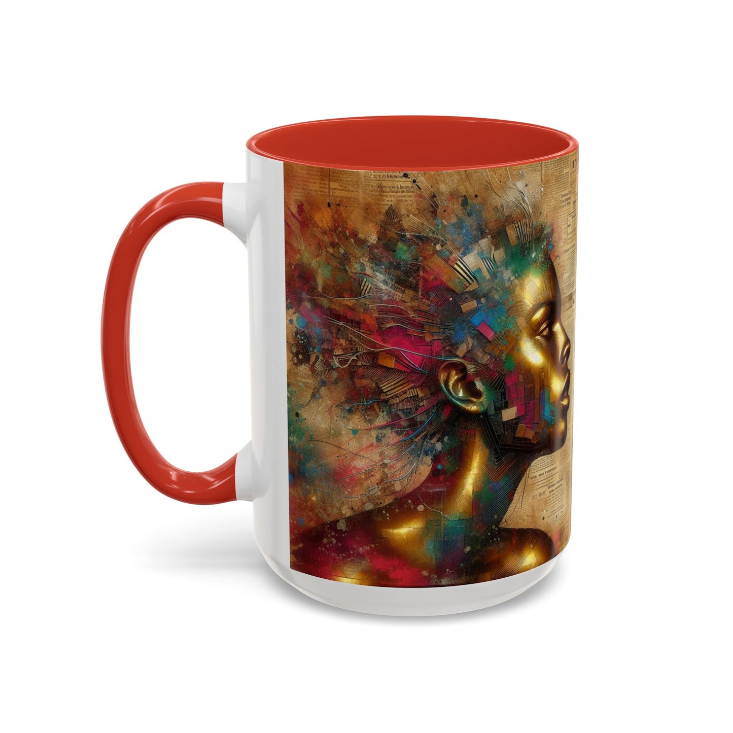 Afrocentric Accent Coffee Mug (11, 15oz) #AACM4
