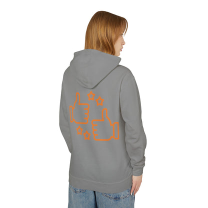Affirmations Unisex Lightweight Hooded Sweatshirt #AU4