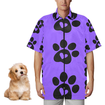 Paws Shirt Grooming Jacket (Model H53)