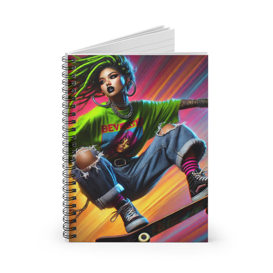 Flying High Spiral Notebook - Ruled Line #FH4