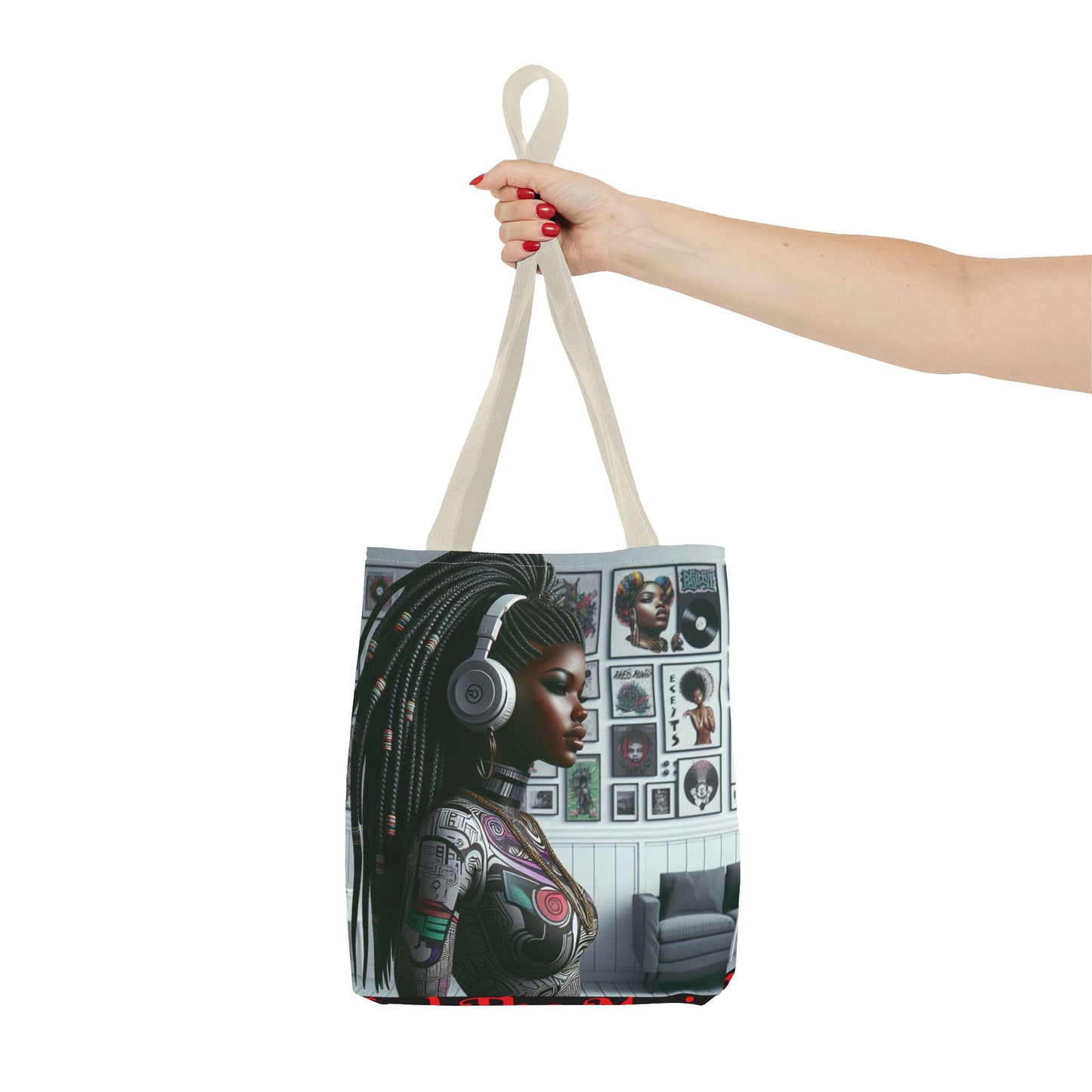 Feel The Music Tote Bag (AOP) #FM5