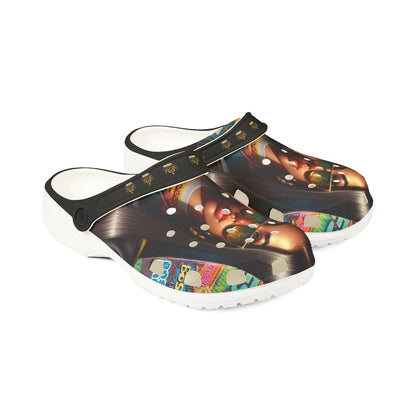 Future Boss EVA Foam Rubber Shoes (AOP) #25U