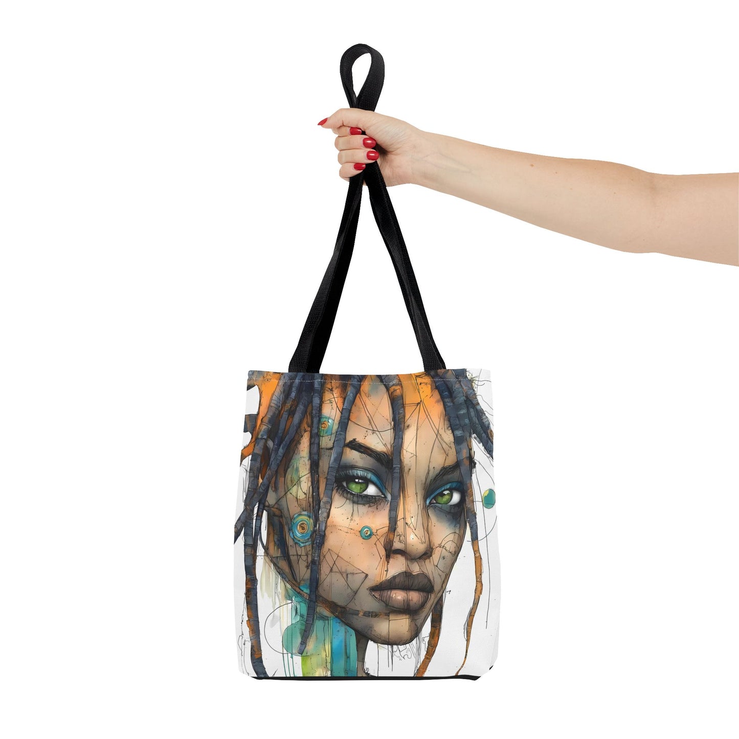 Artistic Abstract Face Tote Bag, Trendy Canvas Bag, Unique Gift for Art Lovers, Fashionable Beach Bag, Stylish Shopping Bag, Cool