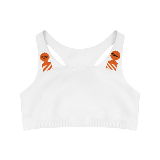 Afro Power Seamless Sports Bra (AOP) #AP1