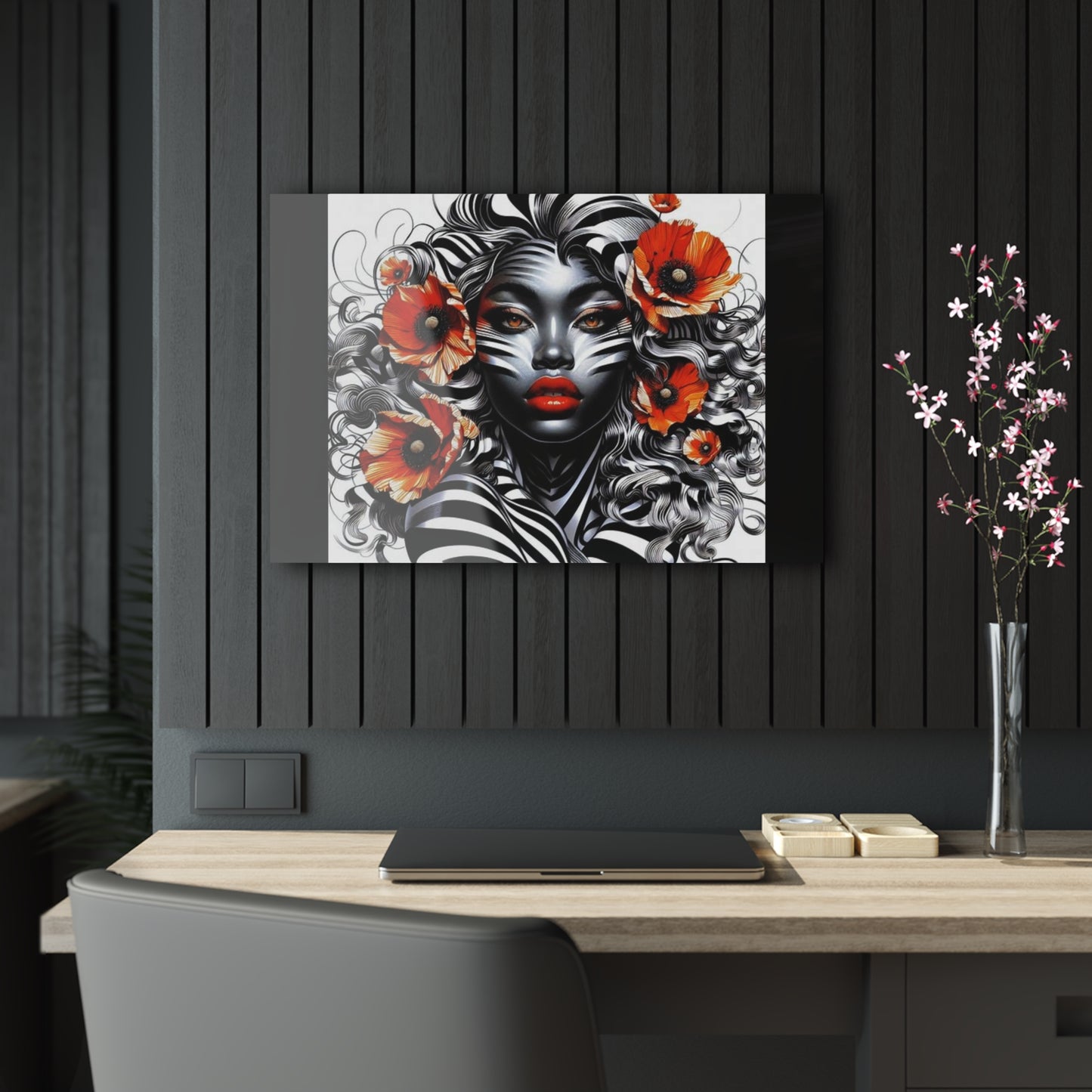 Zebra Fantasy Acrylic Prints #ZF24