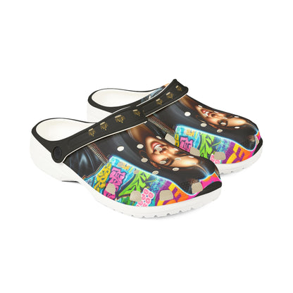 Future Boss EVA Foam Rubber Shoes (AOP) #39U