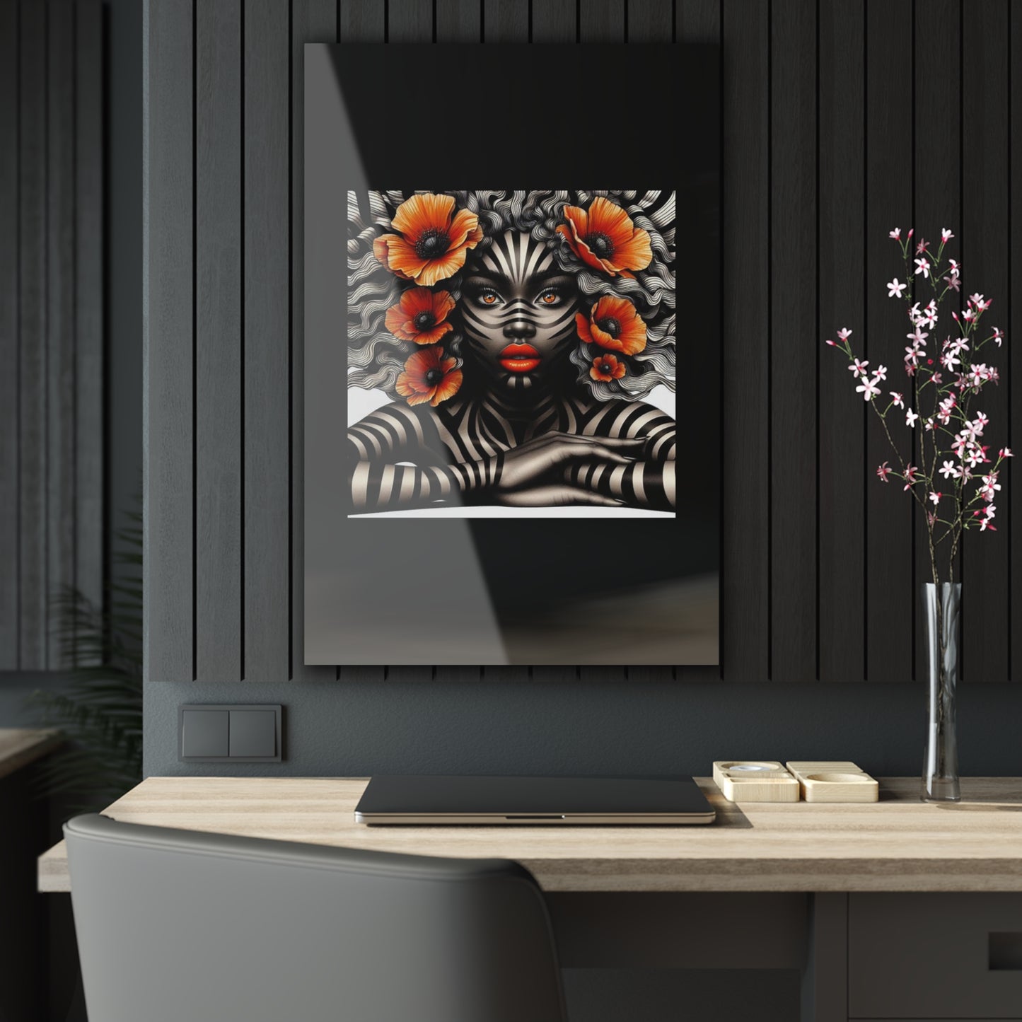 Zebra Fantasy Acrylic Prints #ZF24