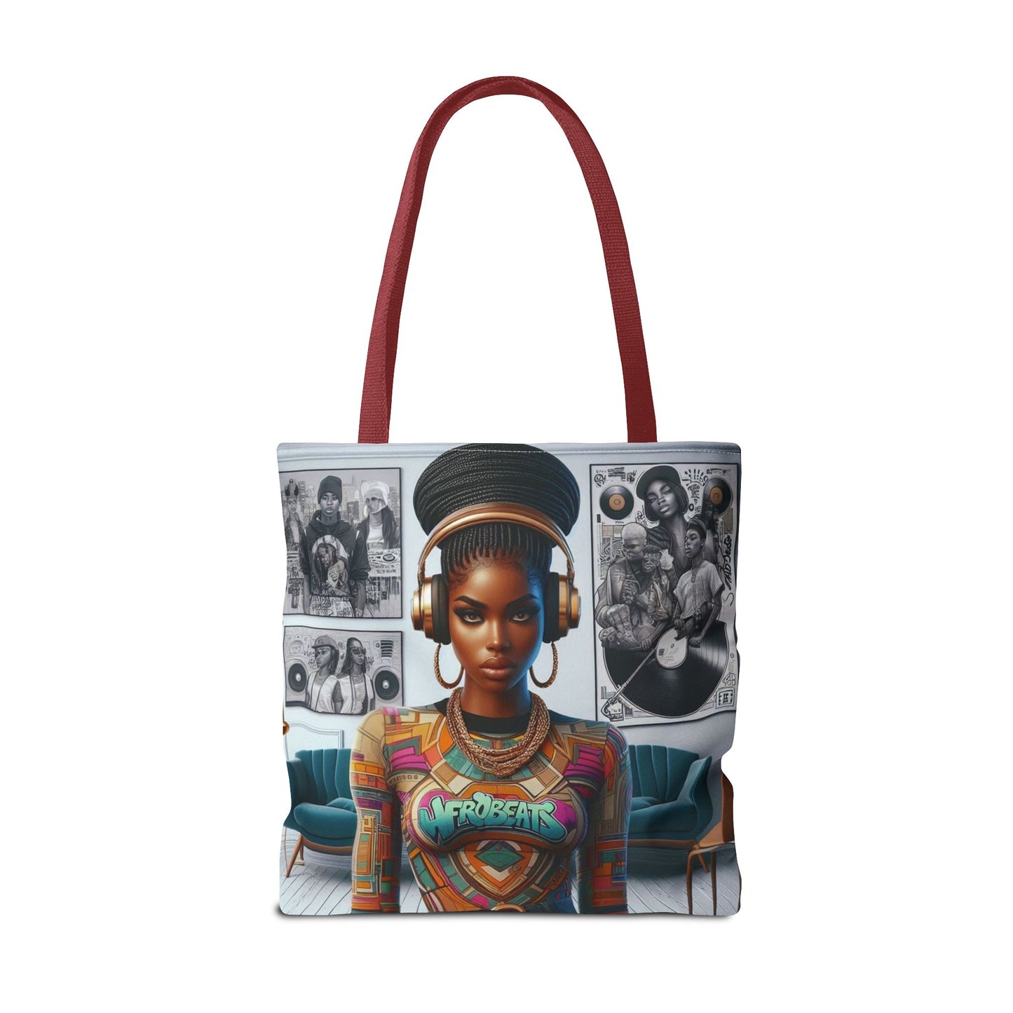 Feel The Music Tote Bag (AOP) #FM13