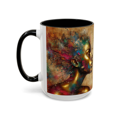 Afrocentric Accent Coffee Mug (11, 15oz) #AACM4