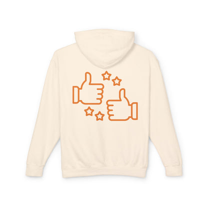 Affirmations Unisex Lightweight Hooded Sweatshirt #AU4