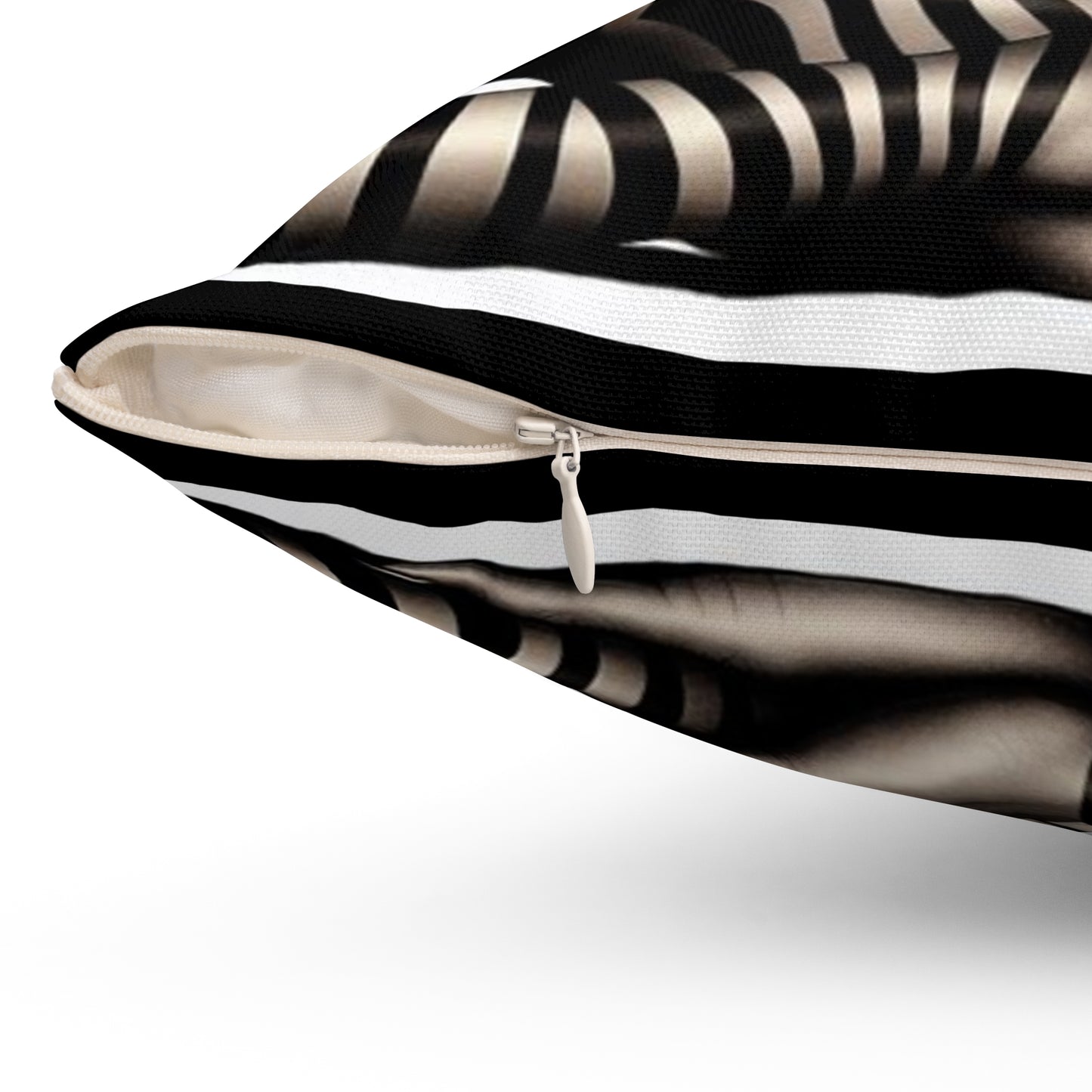 Zebra Fantasy Square Pillow #ZF22