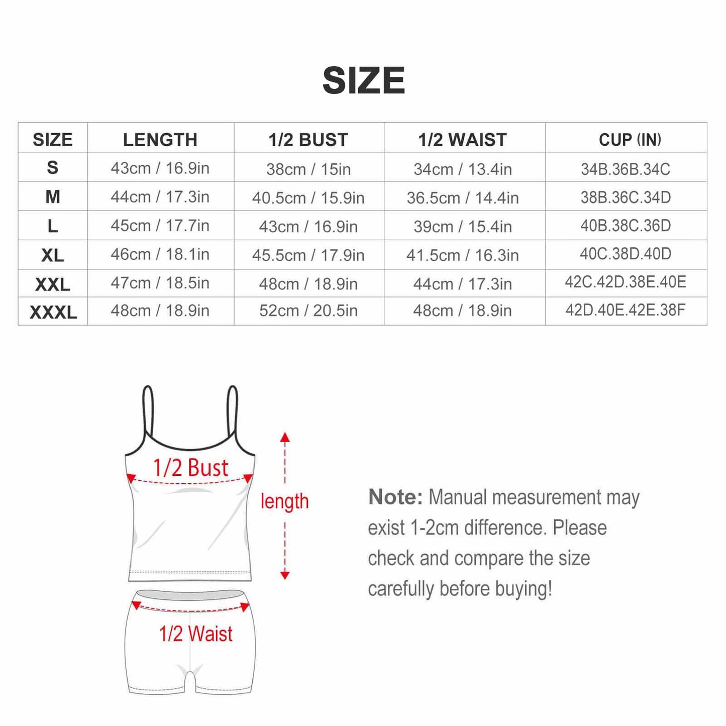 Tankini Two Piece Swimsuits QZ6072 (All-Over Printing on the Top)