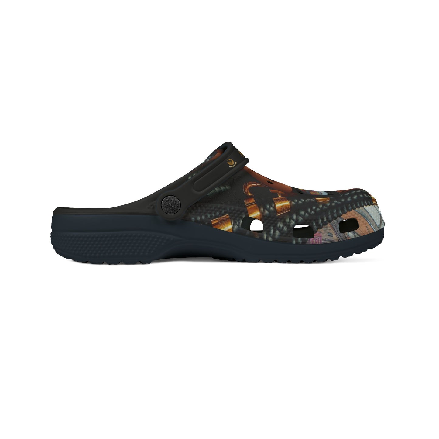 Queen-Wear Your Crown EVA Foam Rubber Shoes (AOP) #21U