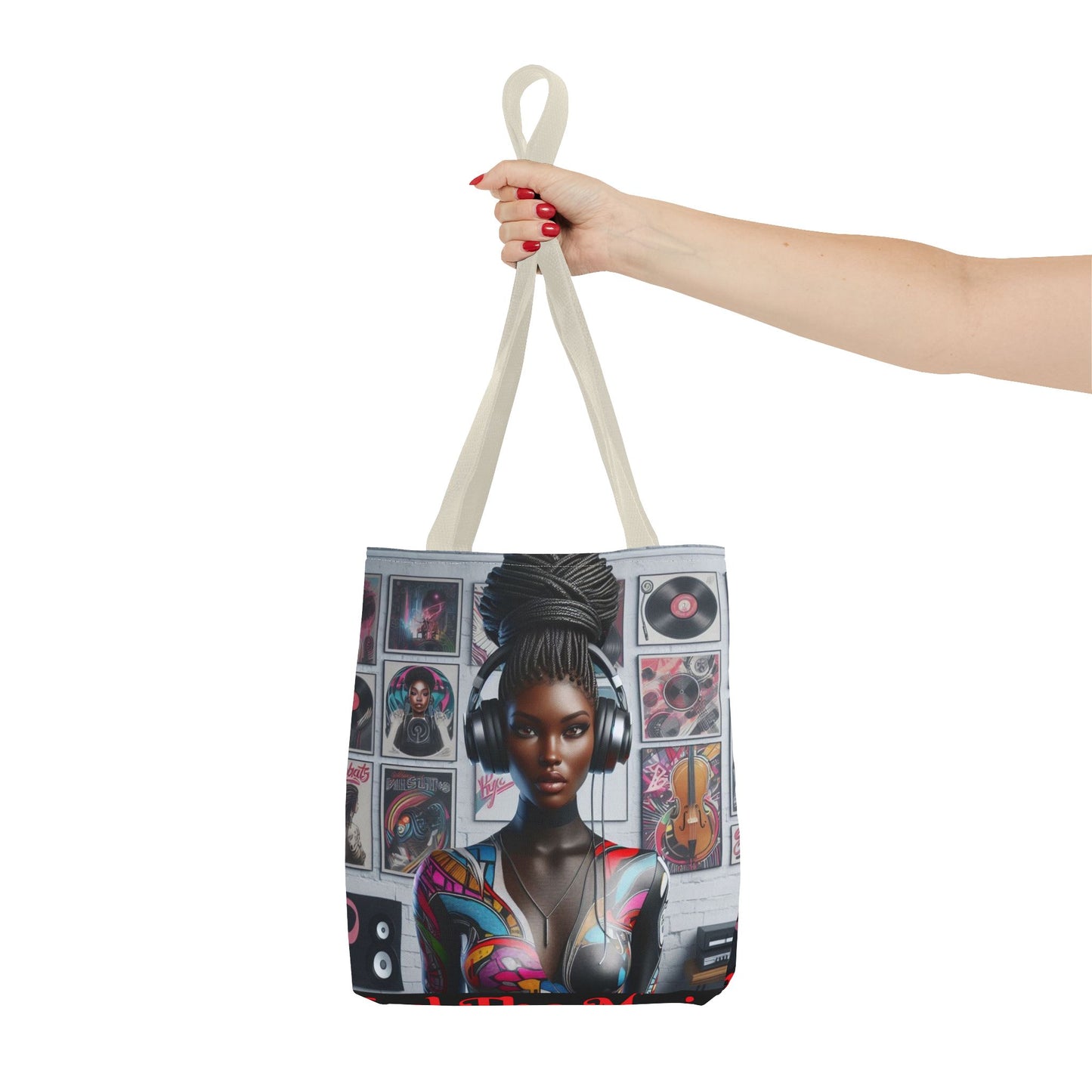 Feel The Music Tote Bag (AOP) #FM20