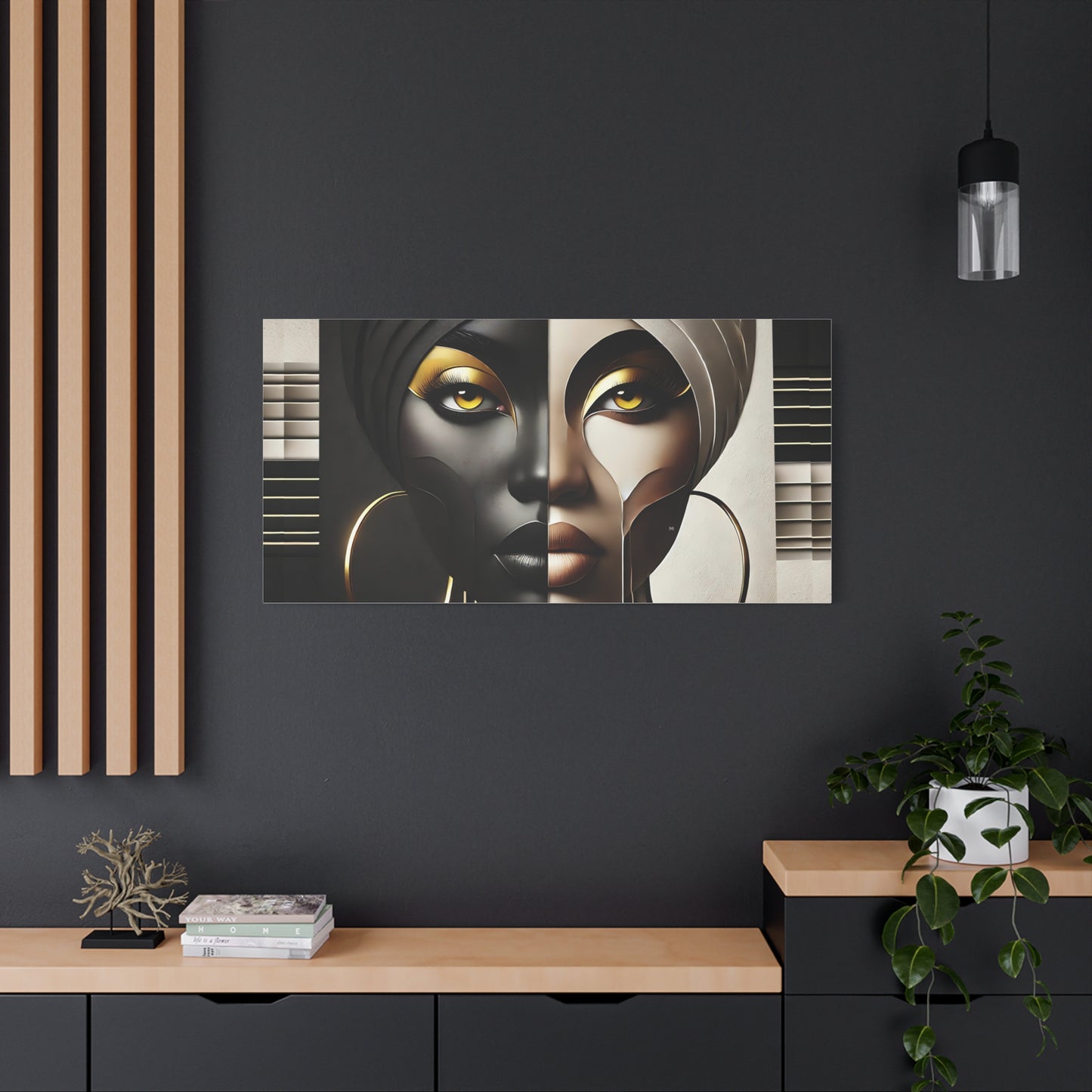 Duality Matte Canvas, Stretched, 1.25" #DLTY1