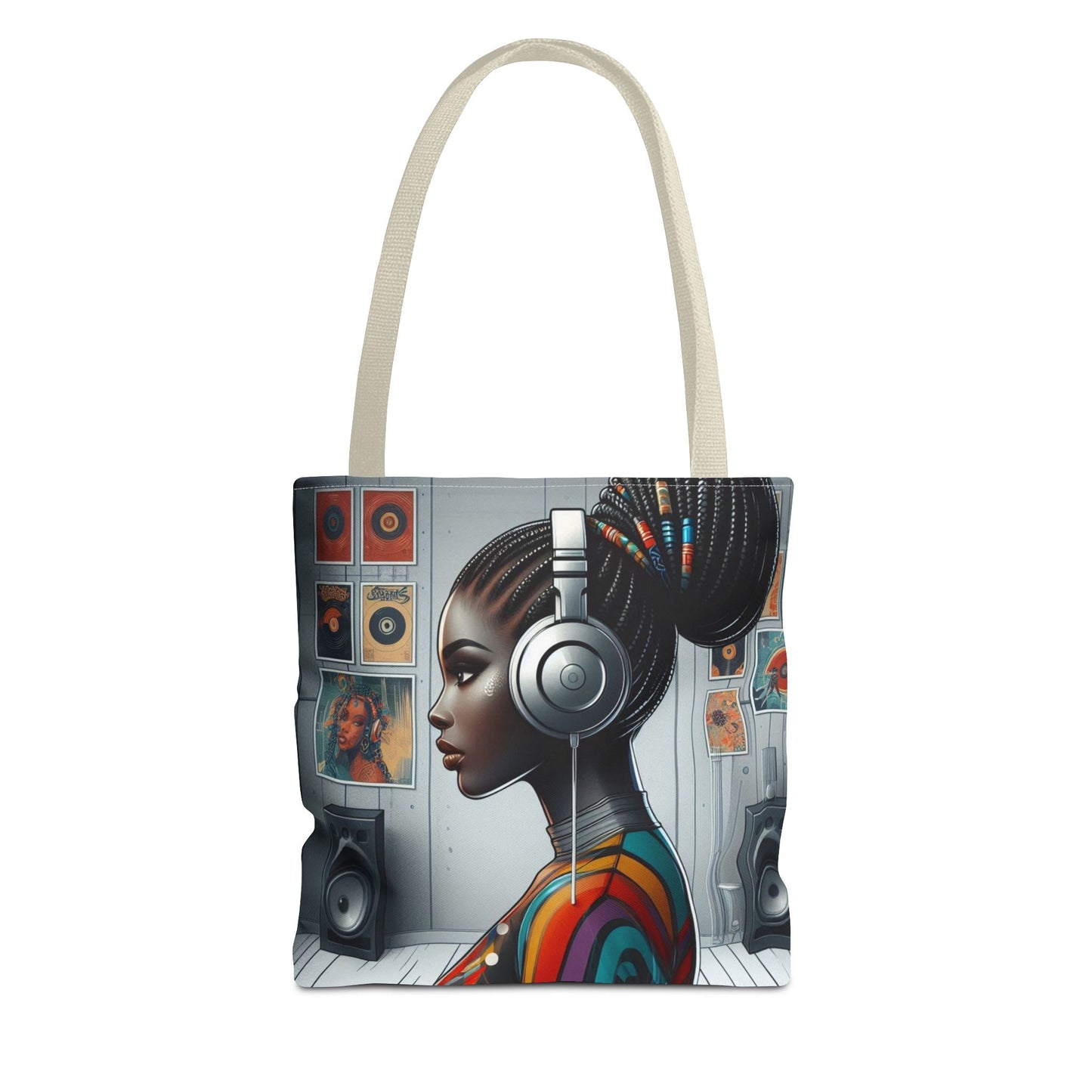 Feel The Music Tote Bag (AOP) #FM11
