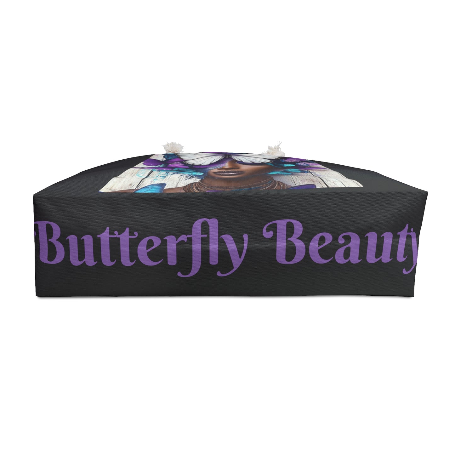 Butterfly Beauty Weekender Bag, Trendy Travel Tote, Overnight Duffel, Fashion,