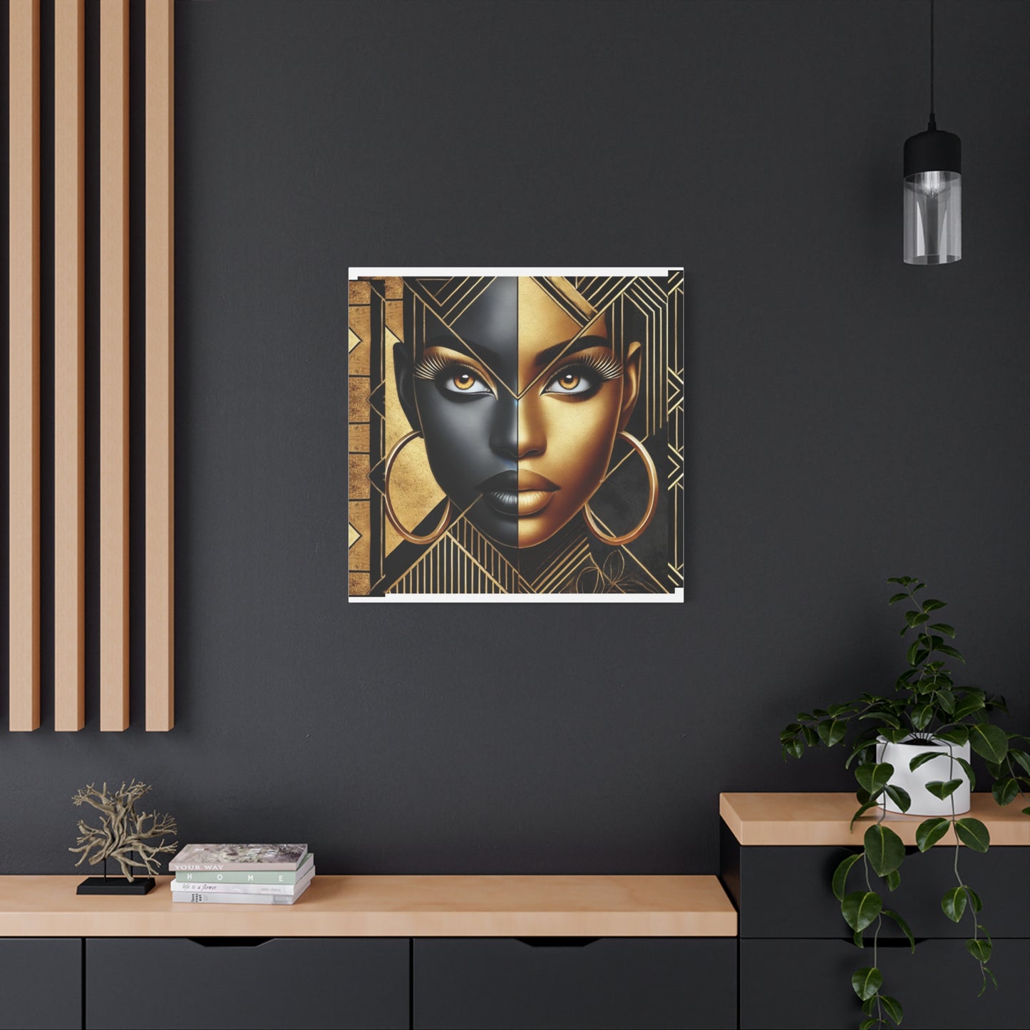 Amber Radiance Matte Canvas, Stretched, 1.25" #AR1