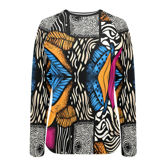 Women's Long Sleeve Swim Shirt (S39)