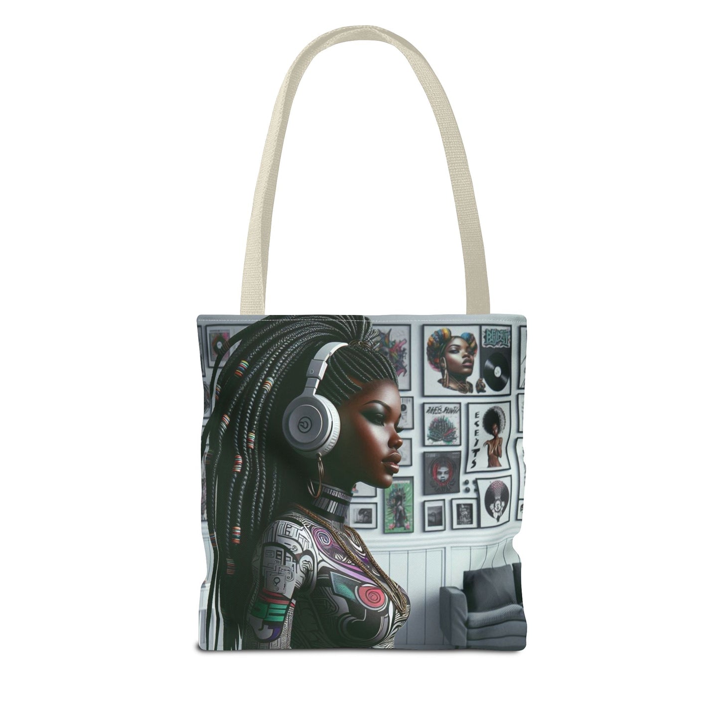 Feel The Music Tote Bag (AOP) #FM5