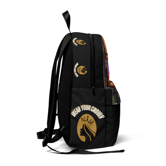 Queen-Wear Your Crown Unisex Classic Backpack #11