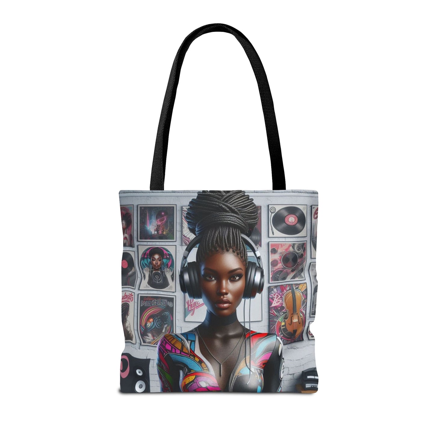 Feel The Music Tote Bag (AOP) #FM20