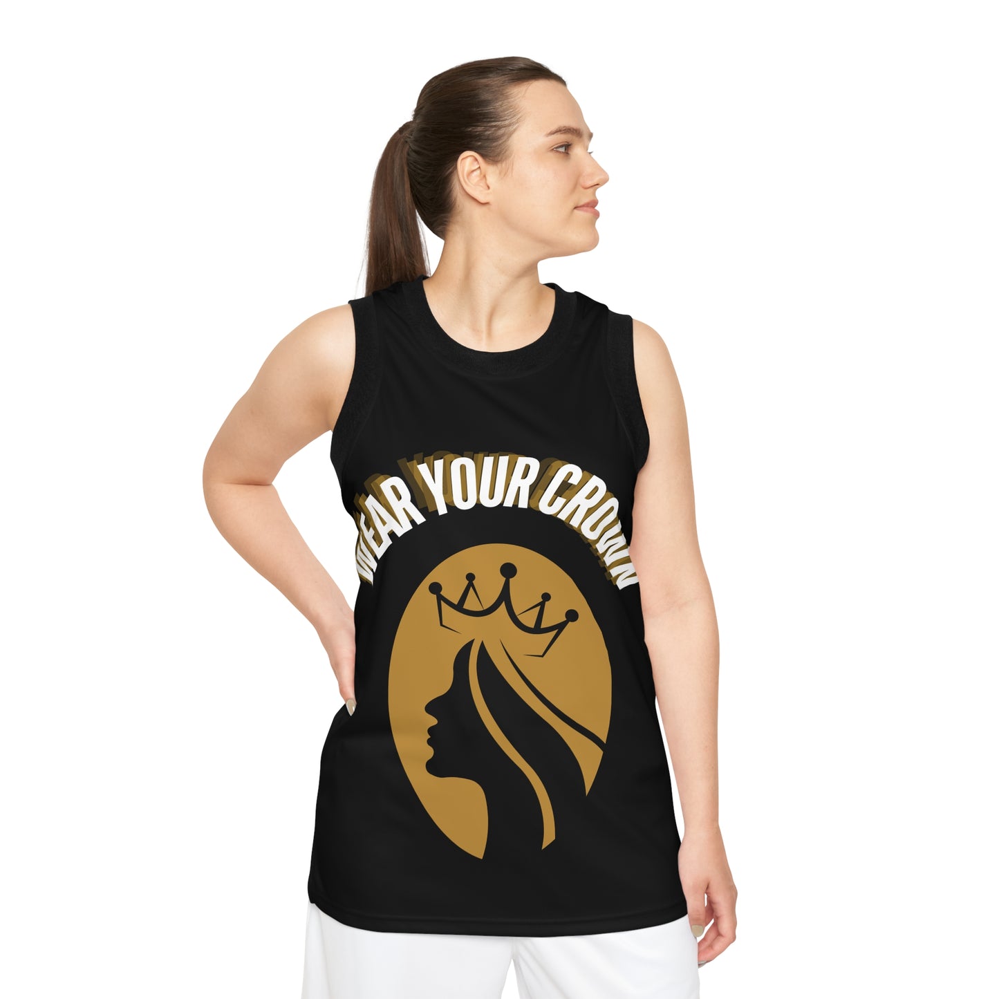 Wear Your Crown Unisex Basketball Jersey (AOP) #23