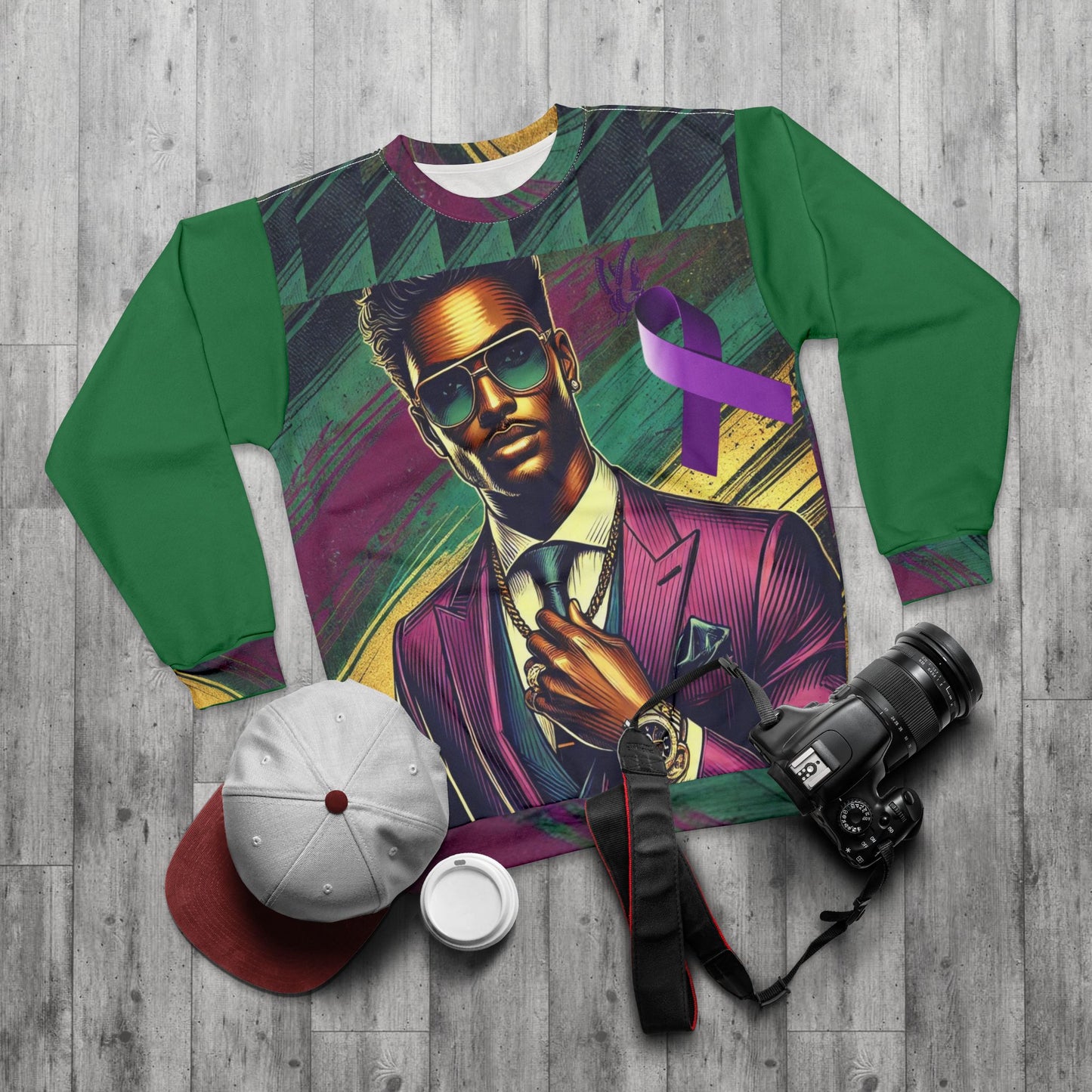 Lupus Thriver Resilience Unisex Sweatshirt (AOP) #LTR6