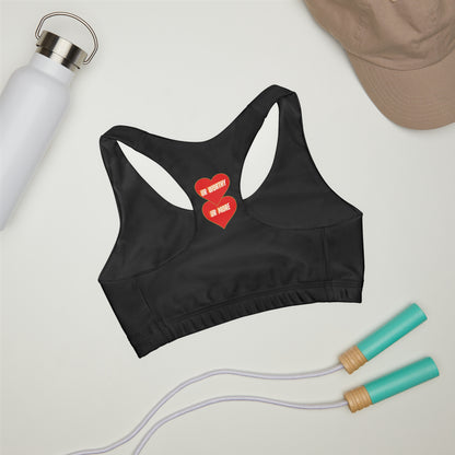 UR Worthy-UR More Girls' Double Lined Seamless Sports Bra (AOP) #15